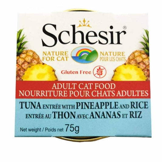 SCHESIR TUNA PINEAPPLE/RICE 85g