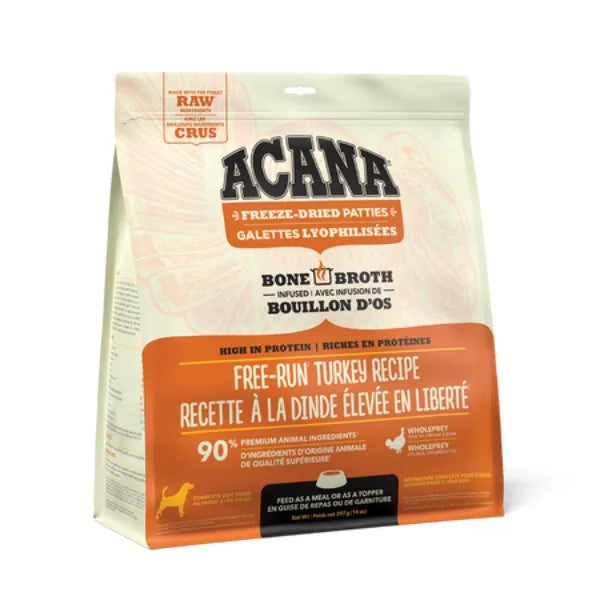ACANA Dog - Freeze-Dried Food Patties - Turkey Recipe 397g