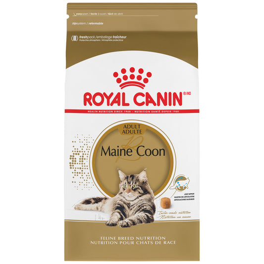 For Maine Coon cats over 15 months to 12 years of age.