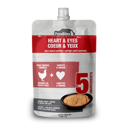 PureBites Plus Squeezables Heart & Eyes For Cats 71 gm