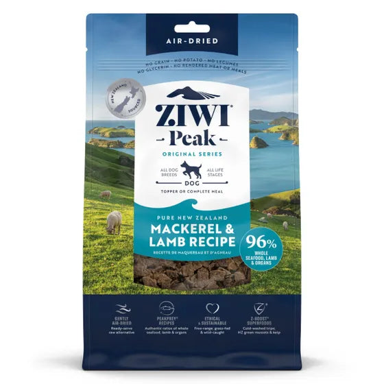 ZIWI Mackerel & Lamb Dried Dog Food 1kg